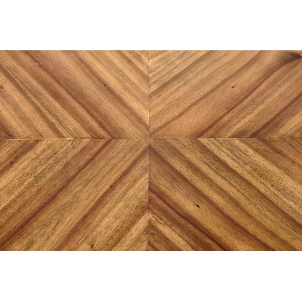 Ticino Esstisch - Nussbaum/schwarz