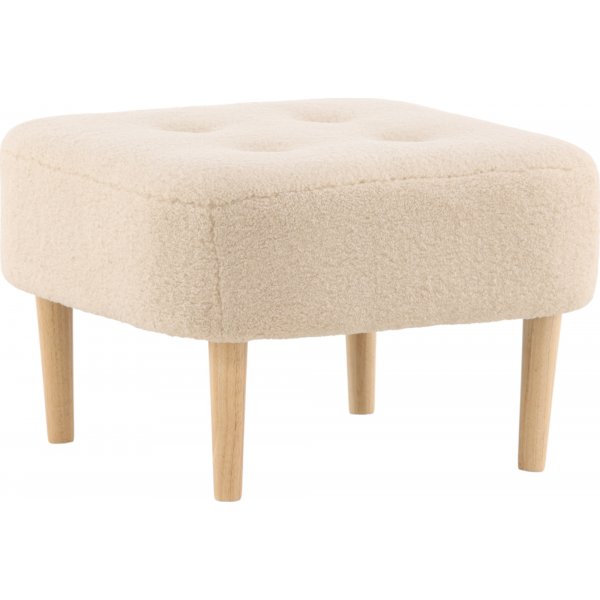 Hocker Salina - Weies Vlies