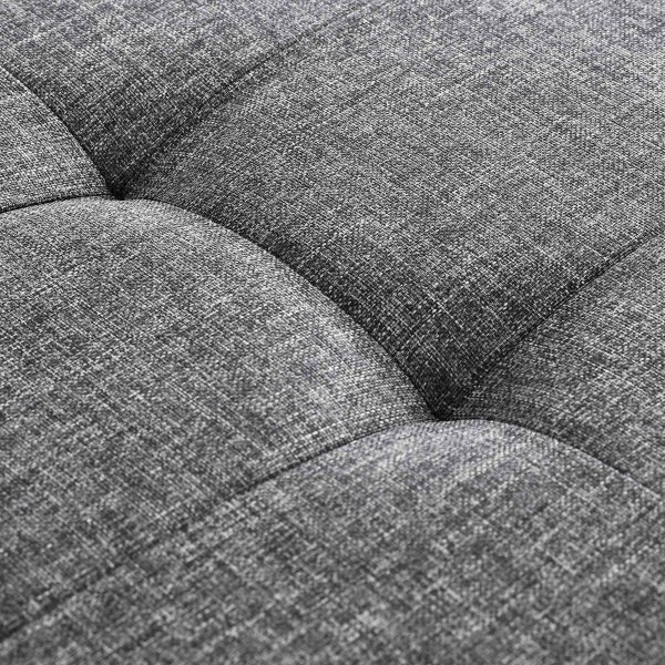 Idris Bank mit Stauraum 110 cm - Dunkelgrau Idris Bank mit Stauraum 110 cm - Dunkelgrau