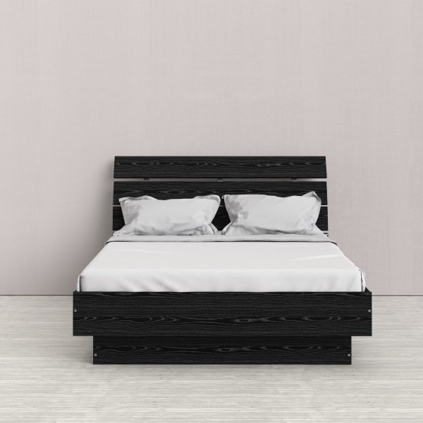 Bett Naia 154 x 203 cm - Schwarz Bett Naia 154 x 203 cm - Schwarz