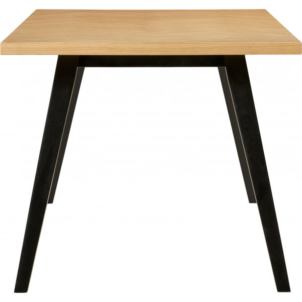 Amora Esstisch mit Fischgrätmuster 200 x 90 cm - Eiche/Schwarz Amora Esstisch mit Fischgrätmuster 200 x 90 cm - Eiche/Schwarz