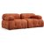 Petite 2-Sitzer-Sofa - Orange