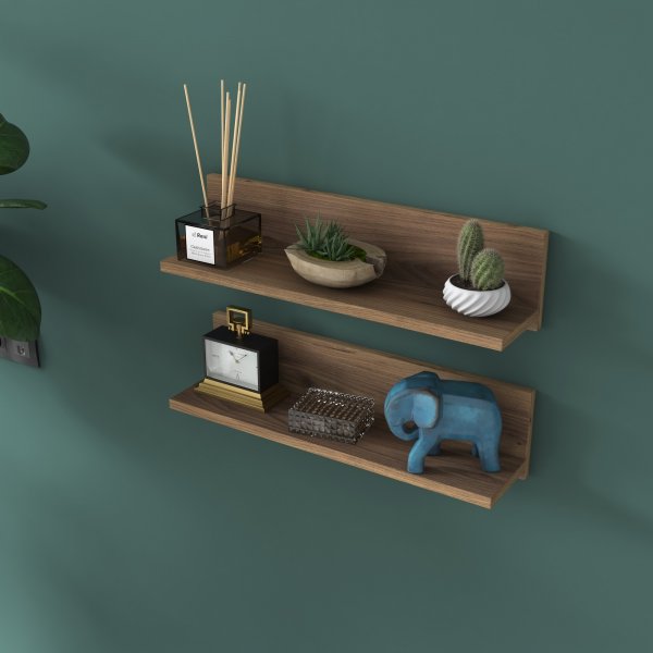 Ebba Wandregal aus Walnuss
