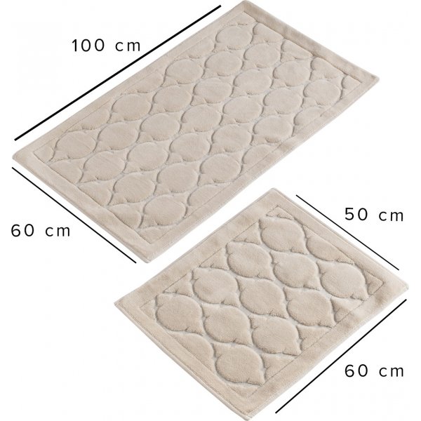 Badezimmerteppich Dante - Beige