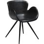 Gaia Sessel - Vintage schwarz