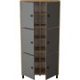Vilamo Schrank 61 - Kiefer/Anthrazit