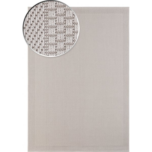 Miami flach gewebter Teppich Weiß Miami flach gewebter Teppich Weiß