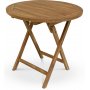 Grunnebo klappbarer, runder Esstisch 80 cm - Teak