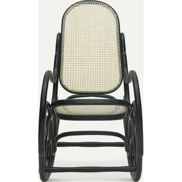 Schaukelstuhl Nr. 21 mit Rattanpolsterung - Beliebige Farbe des Gestells