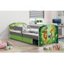 Vejle Kinderbett mit Ablagefach 80 x 160 cm - Optionaler Aufkleber & Farbe