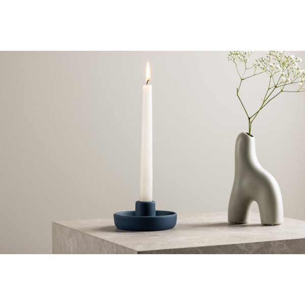 Otis Kerzenhalter - Dunkelblau