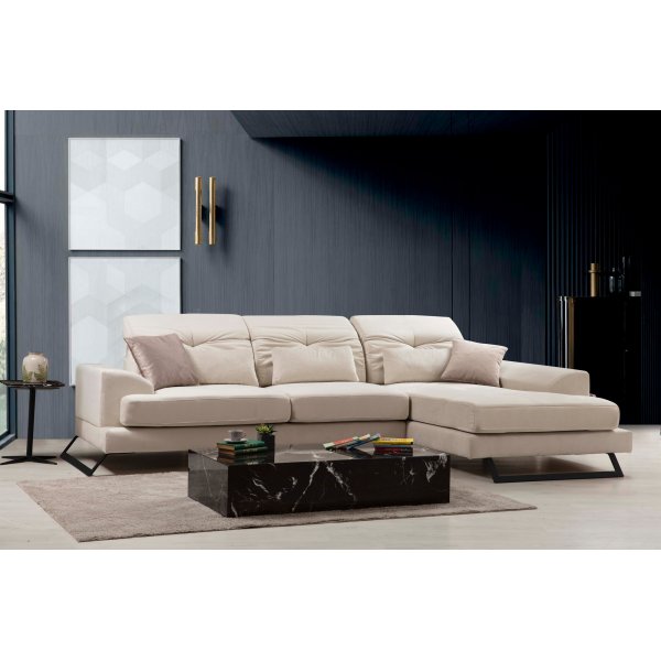Frido Sofa - Steinbeige