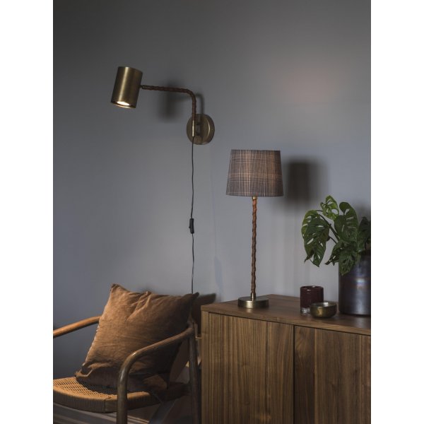 Nora Lampensockel - Antikmessing - 46 cm Nora Lampensockel - Antikmessing - 46 cm