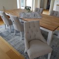 Kundenbild Tuva EUR Esszimmerstuhl mit Handgriff - Beige / weiß