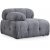 Petite 3-Sitzer-Sofa - Grau