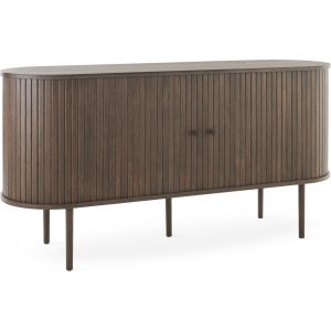 Slide Sideboard 150 cm - Braun lackierte Eiche