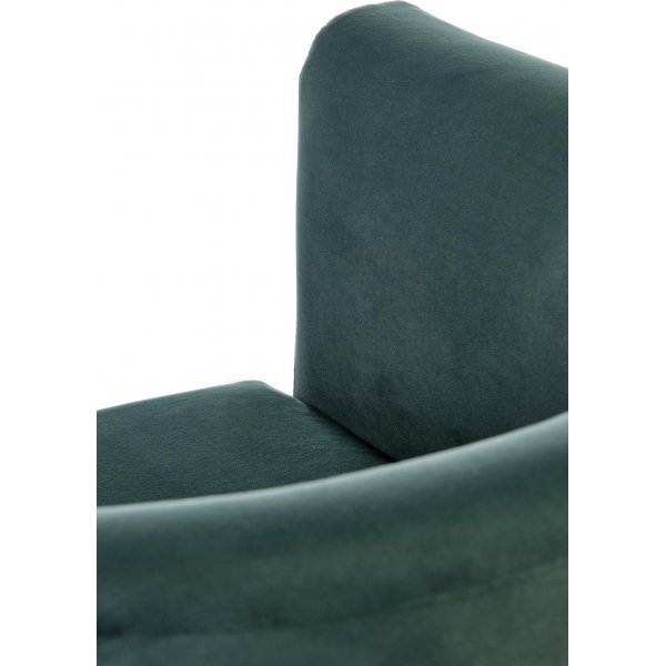 Seal Sessel - Grüner Samt + Möbelreinigung Seal Sessel - Grüner Samt + Möbelreinigung