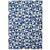 Kelim Teppich Harlekin - Blau - 170x240 cm