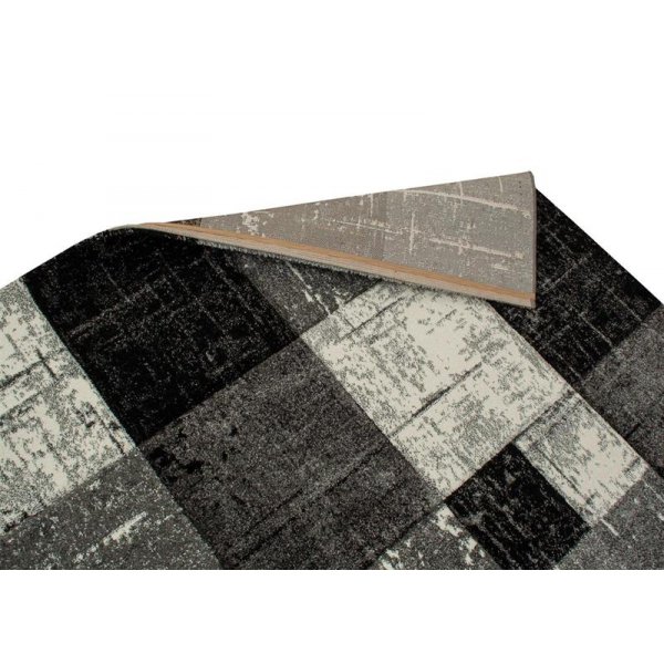 Maschinengewebter Teppich Aversa - Schwarz Maschinengewebter Teppich Aversa - Schwarz