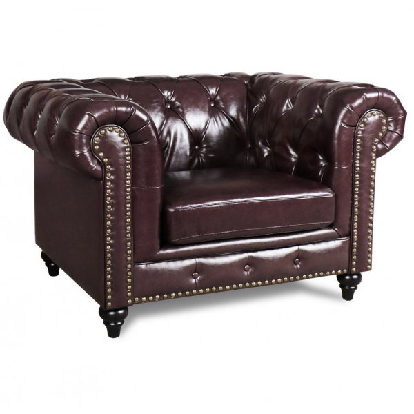 Brackley Chesterfield-Sessel aus Leder Brackley Chesterfield-Sessel aus Leder
