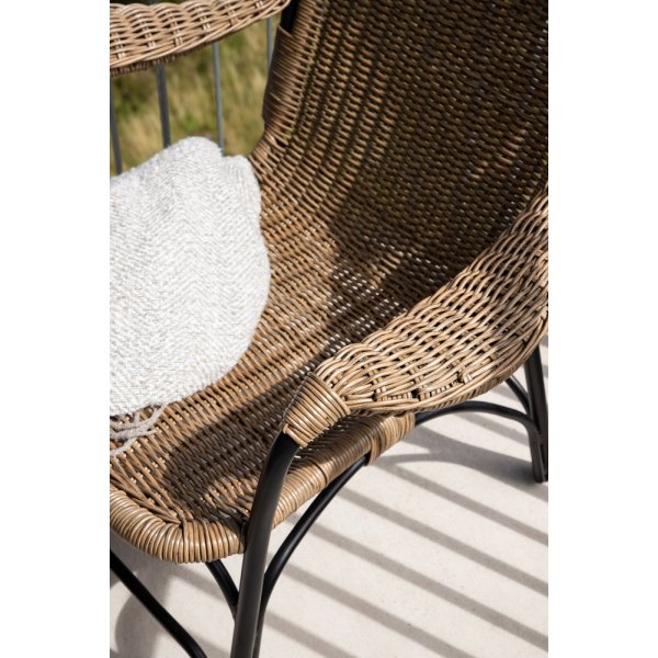 Loreto-Sessel - Schwarz Loreto-Sessel - Schwarz