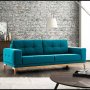 New Tulip 2-Sitzer Schlafsofa - Blau