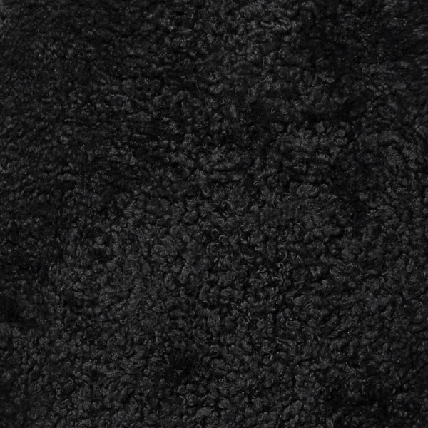 Curly Sitzkissen Schwarz - 40 x 40 cm