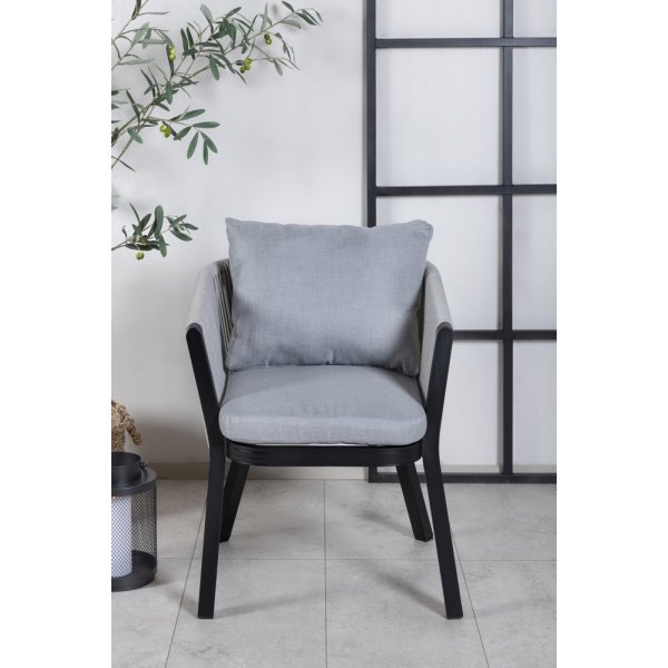 Virya Esszimmerstuhl - Schwarz