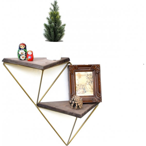 Walter Wandregal 75 - Nussbaum/Gold