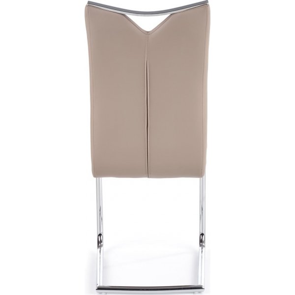 Stuhl Annmarie - Cappuccino/Chrom Stuhl Annmarie - Cappuccino/Chrom