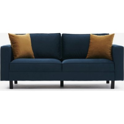Kale 2-Sitzer-Sofa - Blauer Samt