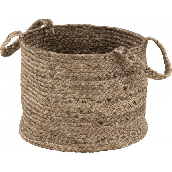 Bhopal-Korb Ø35 cm - Dunkle Jute Bhopal-Korb Ø35 cm - Dunkle Jute