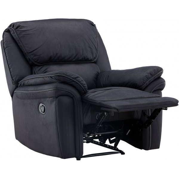 Saranda Liegesessel - Schwarz Saranda Liegesessel - Schwarz