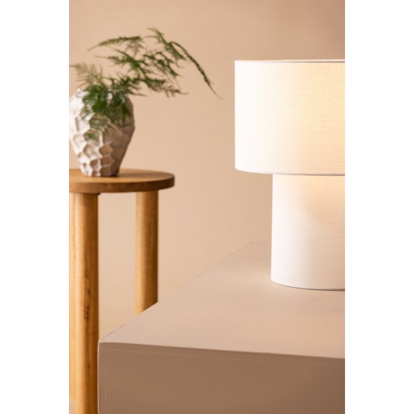 Globia Tischlampe - Beige