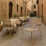 Stapelbarer Gartenstuhl beige - Pino