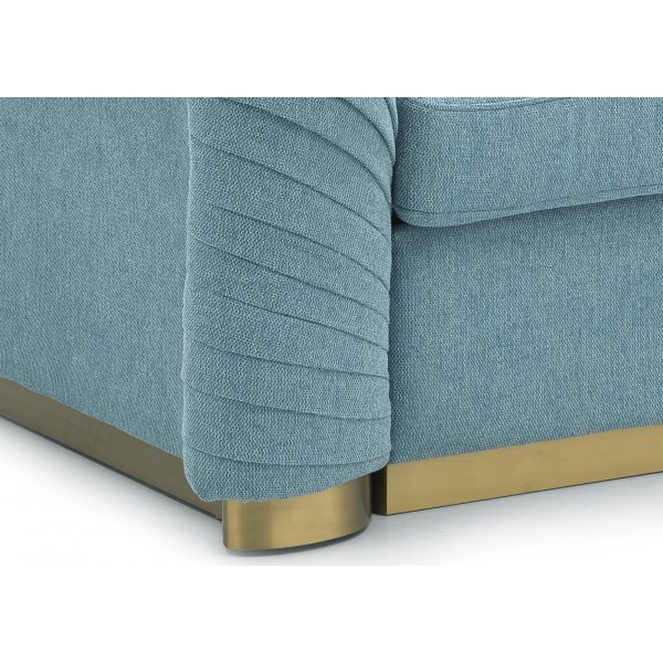 Melva 2-Sitzer-Sofa - Blau