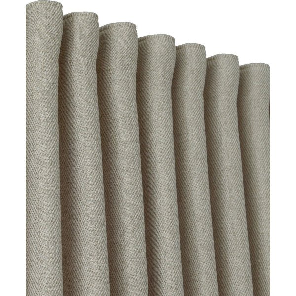 Greenwich-Vorhang 2er-Pack 2 x 140 x 280 cm - Beige