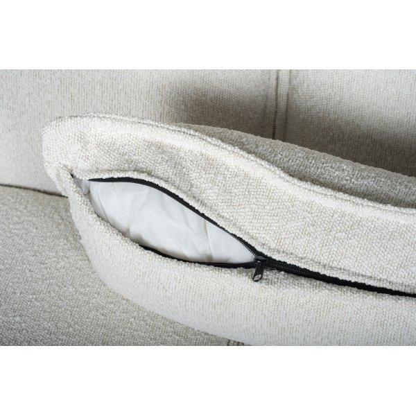 Nees Modulsofa aus weiem Boucl - Combo 1