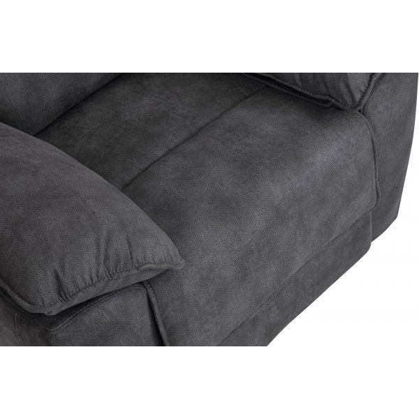 Coventry elektrischer Relaxsessel, graue Mikrofaser Coventry elektrischer Relaxsessel, graue Mikrofaser