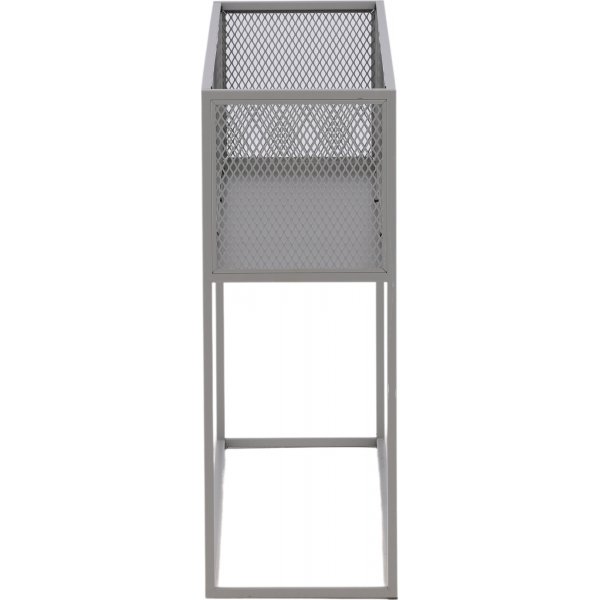 Teo-Reliefregal - Hellgrau