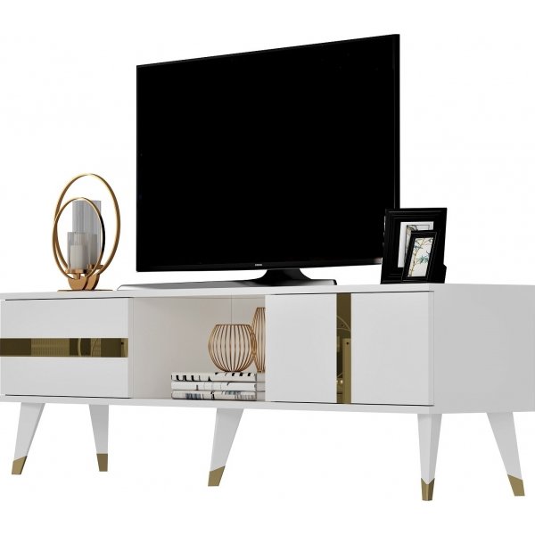 Vania Medienbank - Wei/Gold