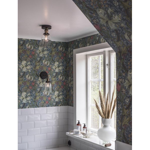 Kappa Deckenleuchte - Schwarz/Messing Kappa Deckenleuchte - Schwarz/Messing