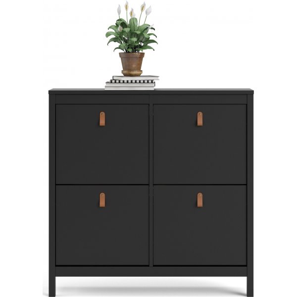 Schuhschrank Madrid - Schwarz Schuhschrank Madrid - Schwarz