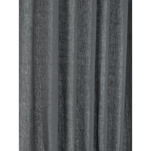 Ingrid Vorhang 2er-Pack 140 x 280 cm - Grau