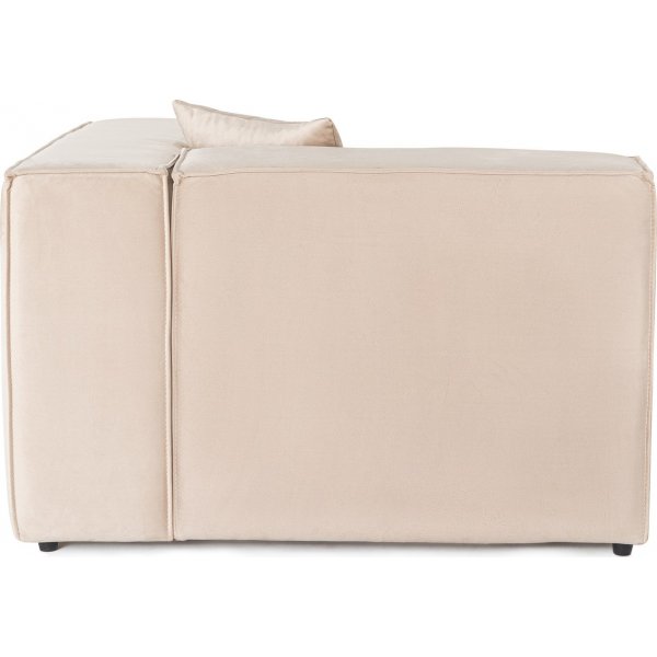 Lora Eckmodul rechts - Creme Lora Eckmodul rechts - Creme