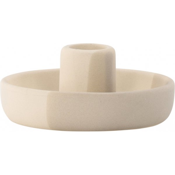 Otis Kerzenhalter - Beige/Grau