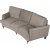 Howard Watford Deluxe 4-Sitzer-Sofa - Hellbrauner Cord