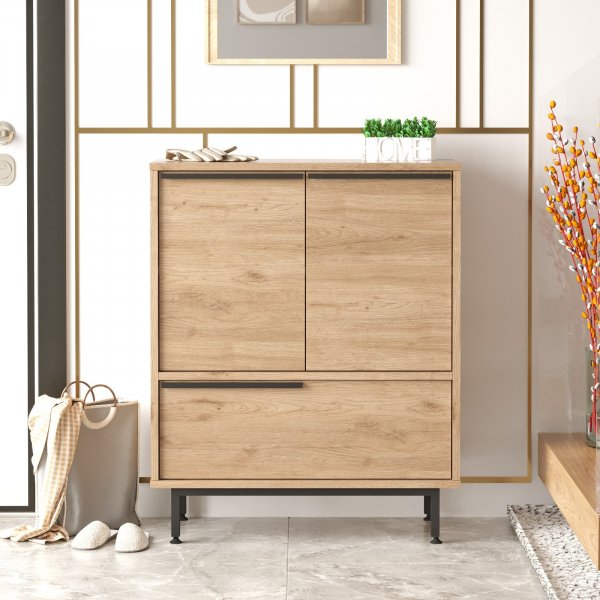 Ocean Schuhschrank - Walnuss Ocean Schuhschrank - Walnuss