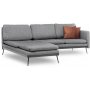 Diwansofa Ekelid - Grau