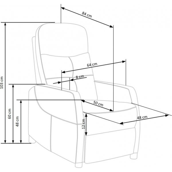 Gunvor Sessel - Dunkelgrau Gunvor Sessel - Dunkelgrau